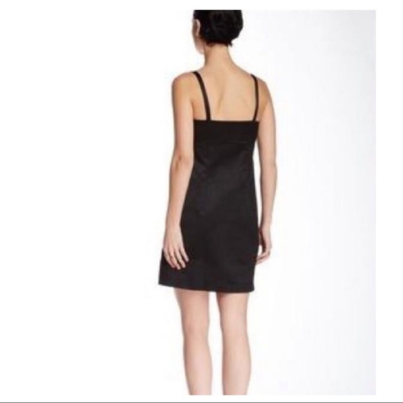 French Connection Bow Front Little Black Evening Cocktail Dress - Picture 3 of 11